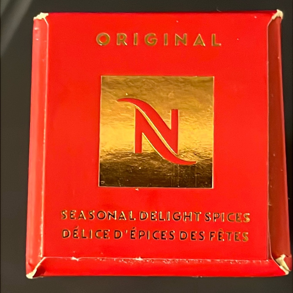 Nespresso OL 2023 Limited Edition Seasonal Delight Spices Sleeve